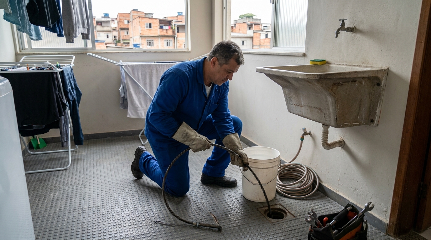 Desentupimento de Ralos Externos em Londrina‑PR