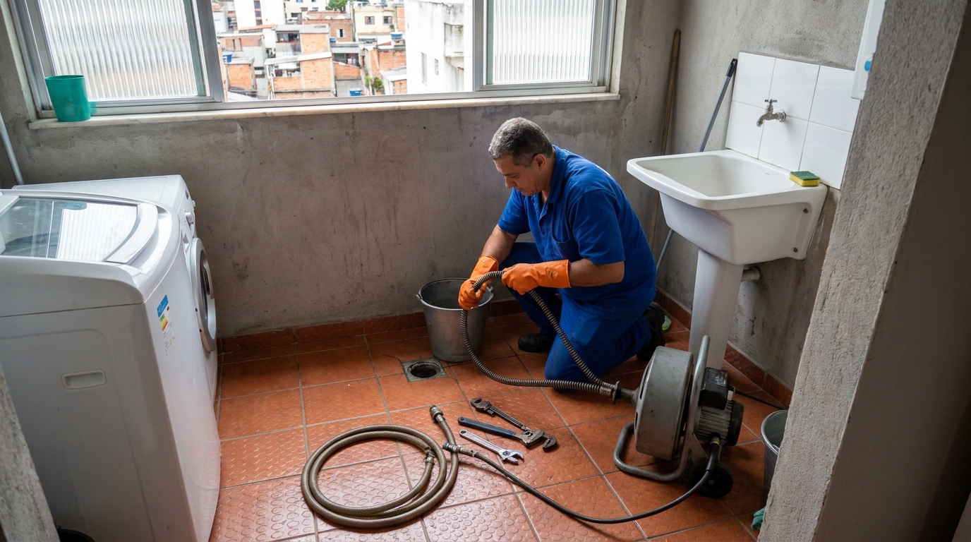 Limpeza Profunda de Ralos em Londrina‑PR